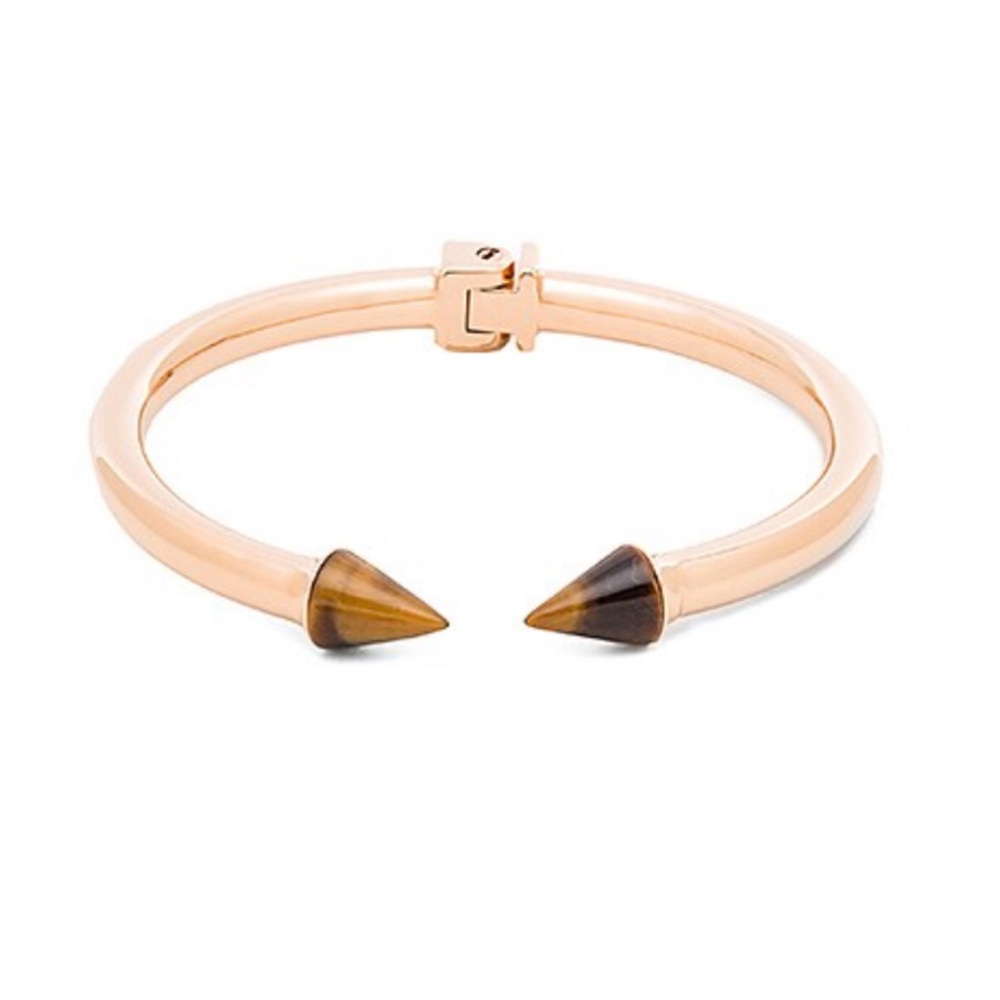 Vita fede tigers eye stone bangle cuff bracelet